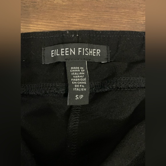 Eileen Fisher skinny casual pants in black color Size Small - Picture 7 of 11